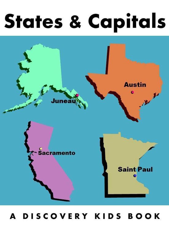 States & Capitals: A Discovery Kids Book - cover