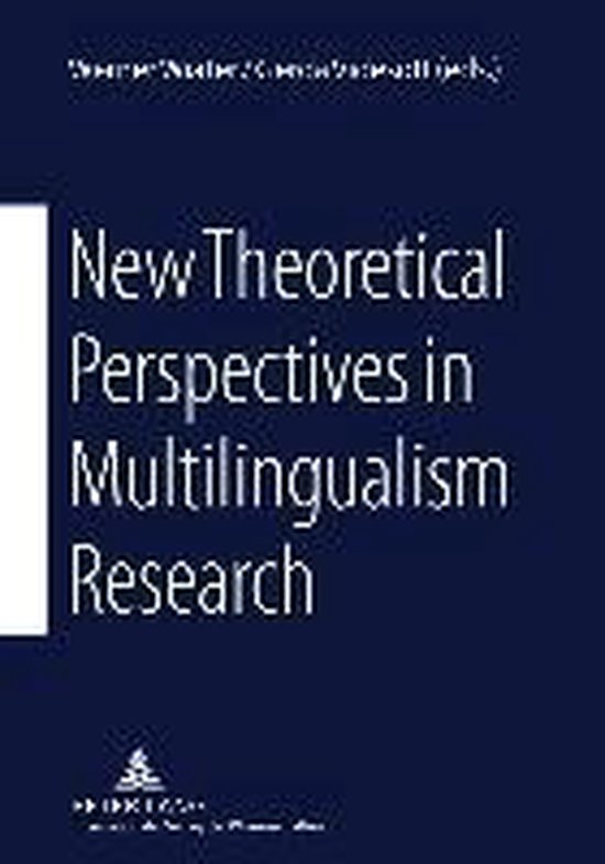 New Theoretical Perspectives in Multilingualism Research - cover