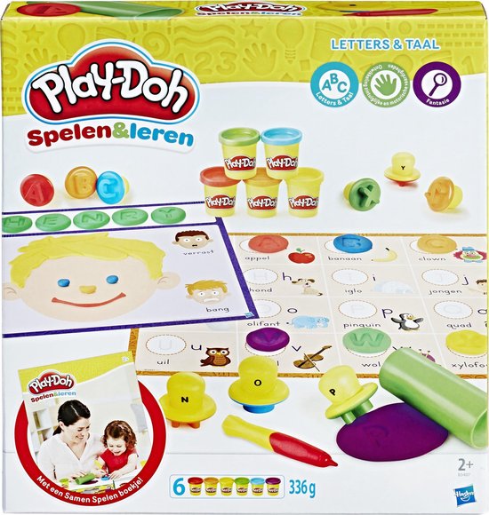 Play-Doh Letters En Taal - Klei Speelset