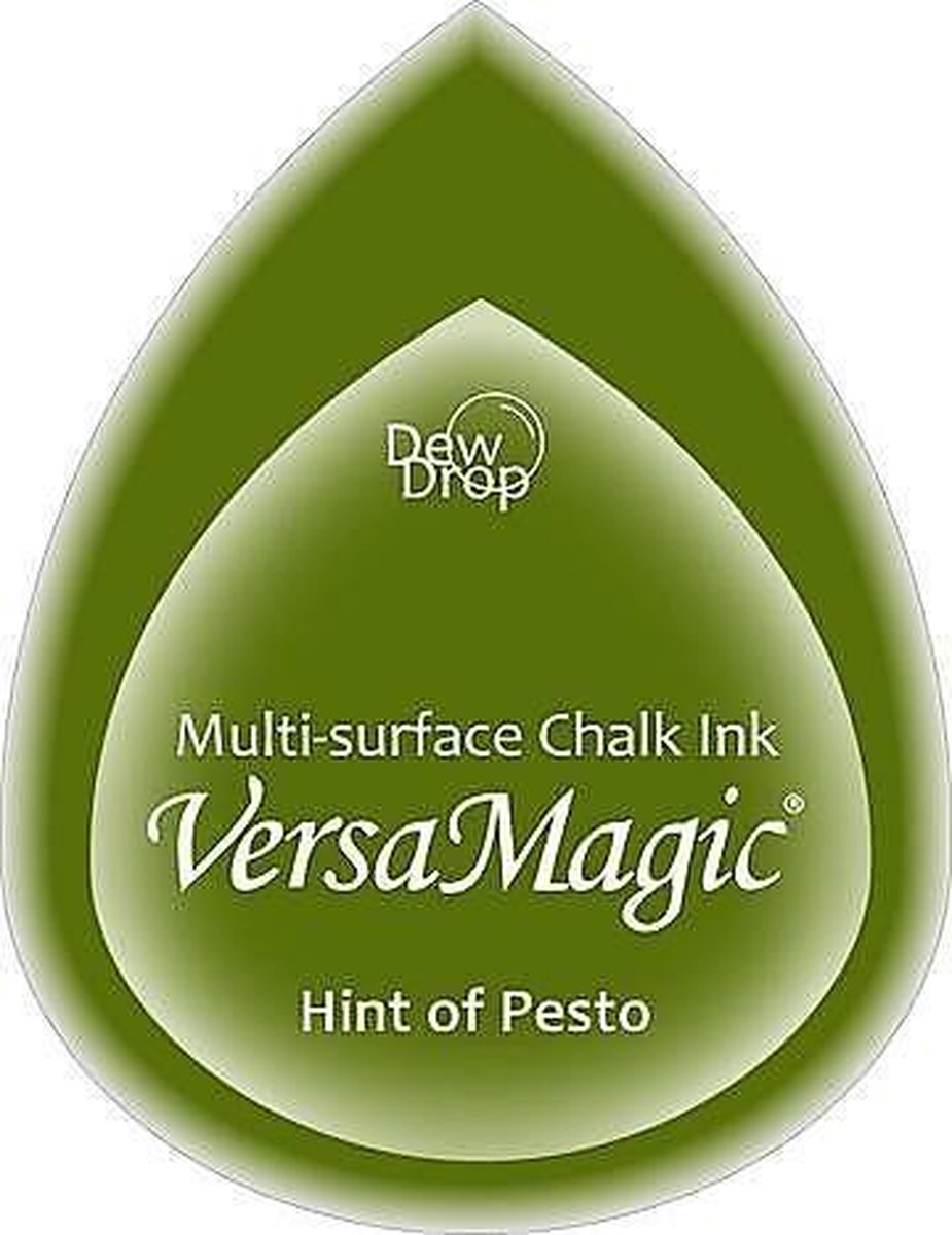 Tsukineko VersaMagic dew drop pad - Hint of pesto