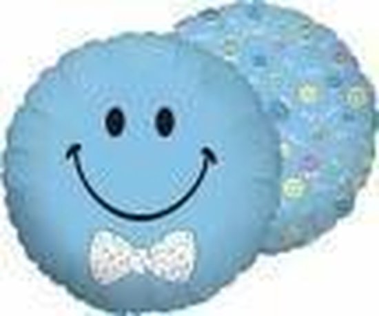 Ballon en aluminium Smiley face It's a Boy