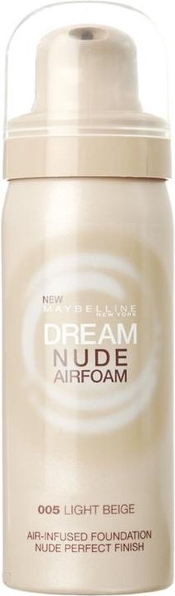 Maybelline Dream Nude Airfoam - 005 Light Beige - Foundation