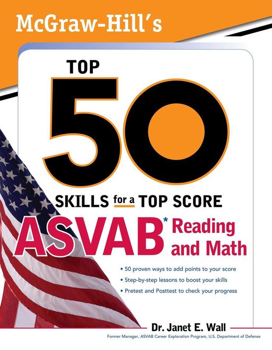 McGraw-Hill's Top 50 Skills For A Top Score: ASVAB Reading a ... - cover