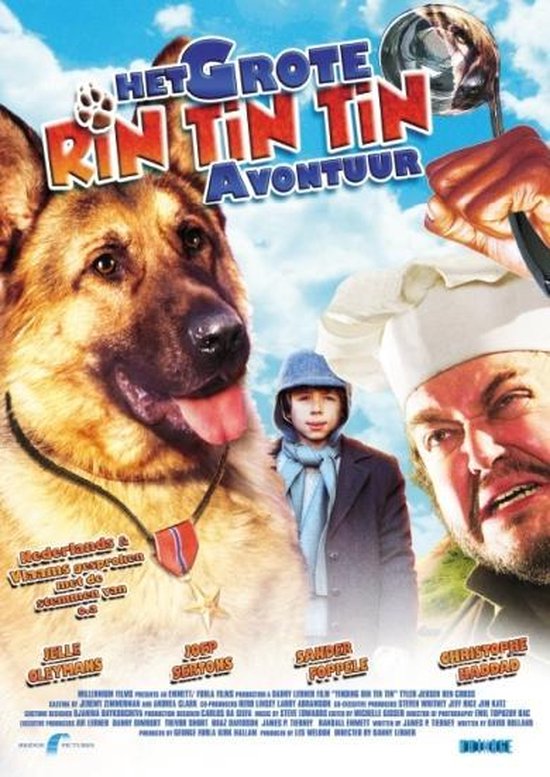 Cover van de film 'Grote Rin Tin Tin Avontuur'