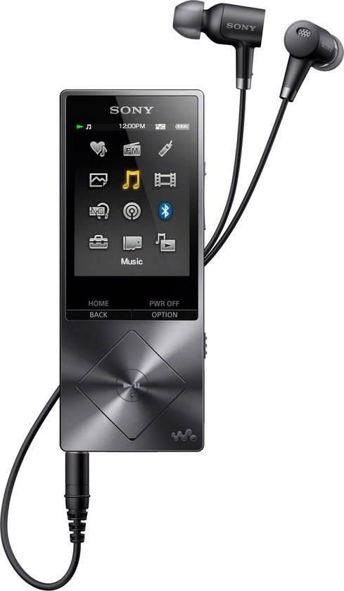 Sony NW-A25HN Walkman - Hi-Res audio MP3-speler - Zwart | bol