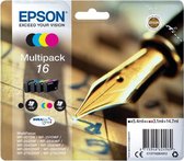 Epson 16 - T1626 - Inktcartridges Zwart / Cyaan / Magenta / Geel