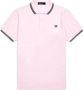 Fred Perry Twin Tipped  Poloshirt - Mannen - roze/zwart