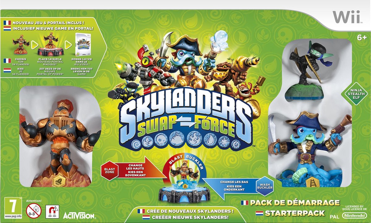 Skylanders Swap Force: Starter Pack - Wii | Games | bol.com