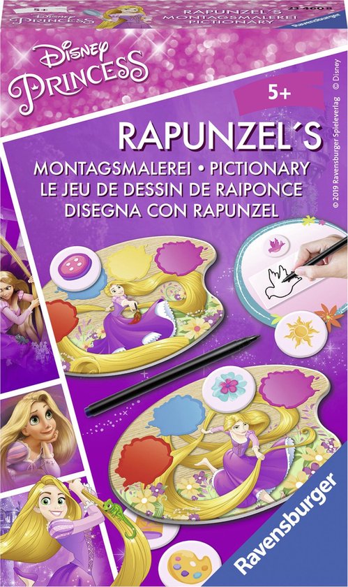 Afbeelding van het spel Ravensburger Disney Rapunzel pocketspel