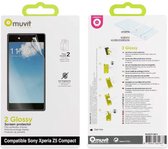 Muvit Xperia Z5 compact Glossy Screen Protector Transparent