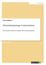 Boek cover Wirtschaftsspionage in Deutschland van Lisa Landerer
