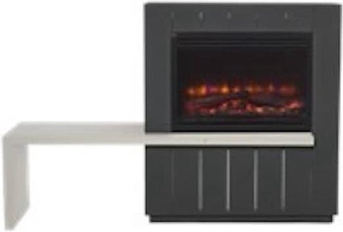 Livin Flame schouw Memphis met bankje geborsteld grenen