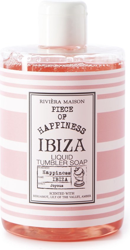 Riviera Ibiza Happiness Tumbler Soap 300 ml - Handzeepdispenser - Kunstof |
