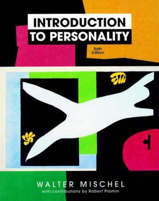 Introduction to Personality 6e (Wse) - cover