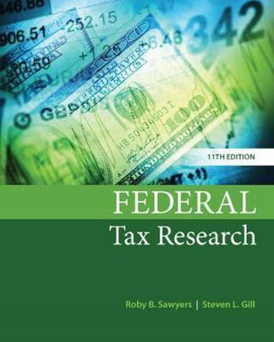 Federal Tax Research 9781337282987 Roby B. Sawyers Boeken