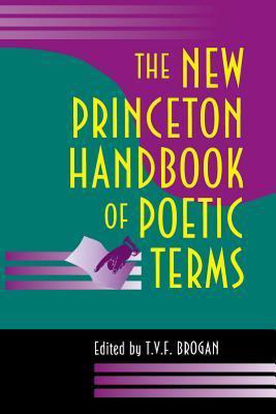 The New Princeton Handbook of Poetic Terms