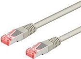 S/FTP CAT6a 10 Gigabit netwerkkabel / grijs - LSZH - 10 meter