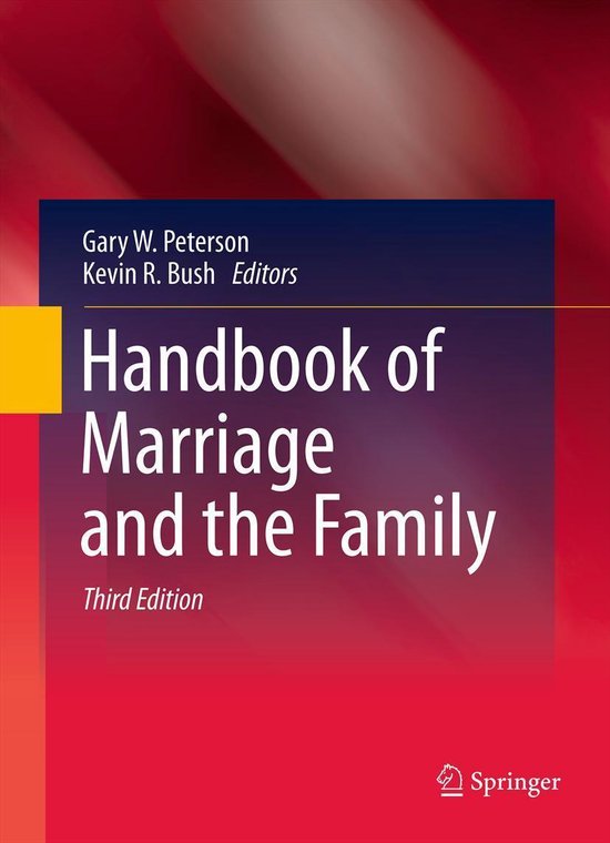Social Sciences (R0) - Handbook of Marriage and the Family - cover