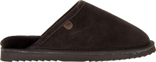 Warmbat Classic Suede Pantoffels - Choco - Maat 39 | bol.com