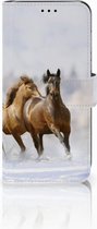 Huawei P20 Lite Bookcase hoesje Paarden