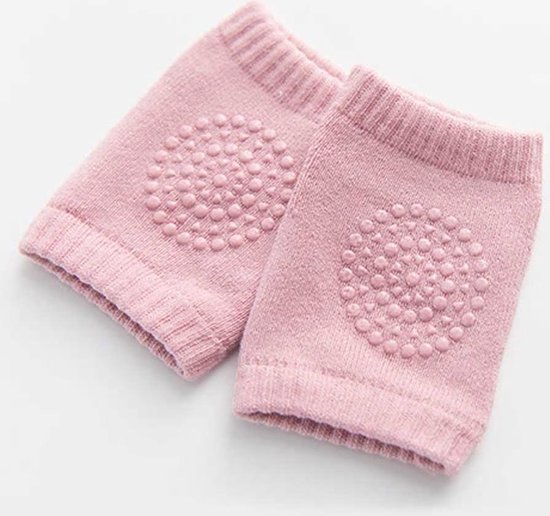 Baby kniebeschermers | roze | tegen schaafwonden en blauwe plekken  |zorgeloos kruipen... | bol.com