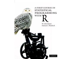 Omslag van A First Course in Statistical Programming with R