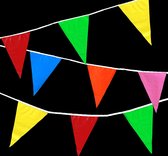 Vlaggenlijn - Verjaardag - Slingers - Versiering - Multicolor - 10m