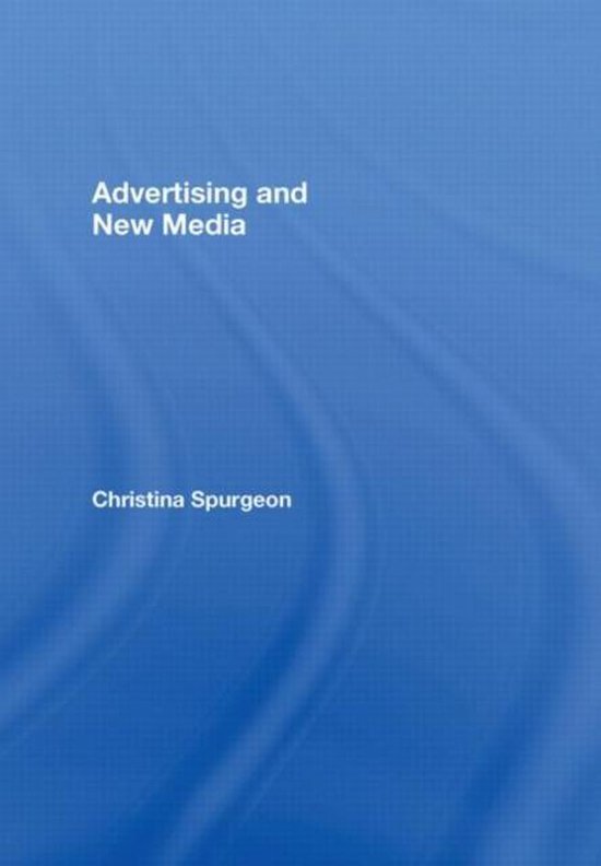 Advertising And New Media - cover
