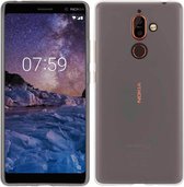 MP case Transparant TPU Nokia 7 Plus back case hoesje