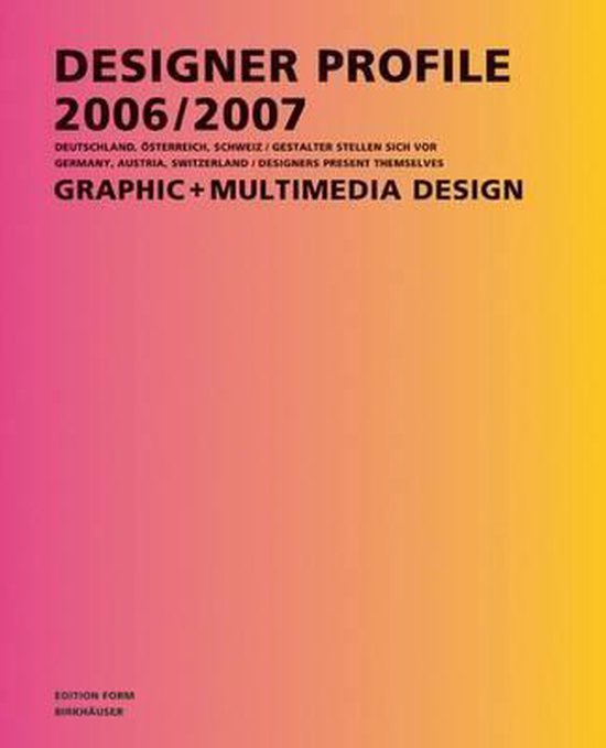 Designer Profile: Designers Present Themselves: v. 2 - cover