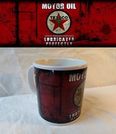 Garage mok (oil can mug) Texaco