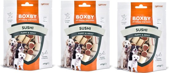 Proline Dog Boxby Original Sushi - Hondensnack per 3 zakjes