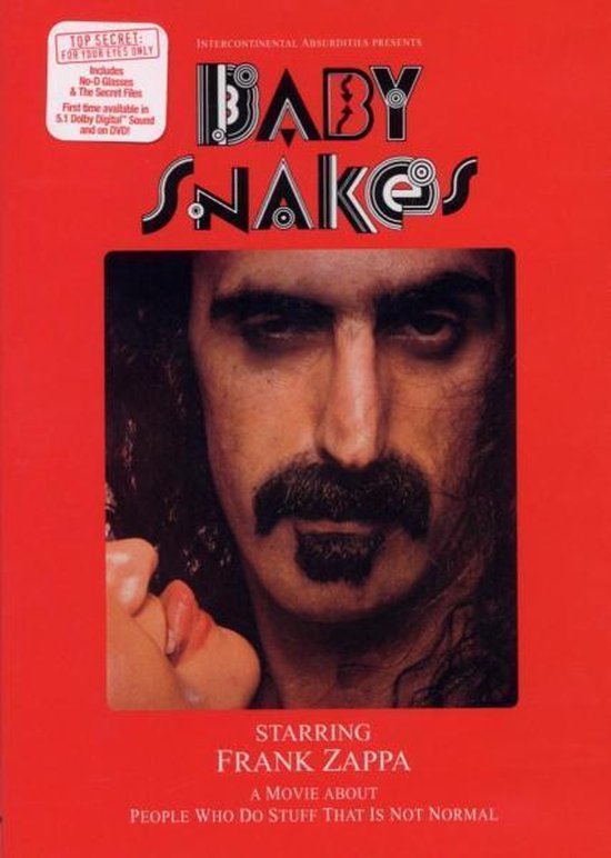 Cover van de film 'Frank Zappa - Baby Snakes'