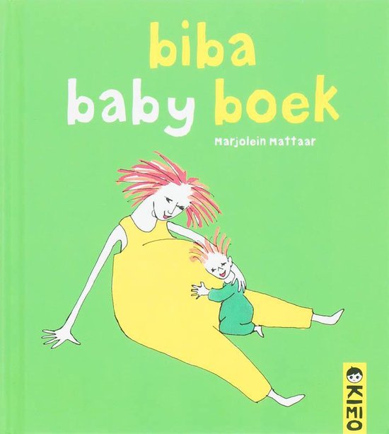 Cover van het boek 'Biba baby boek' van Marjolein Mattaar