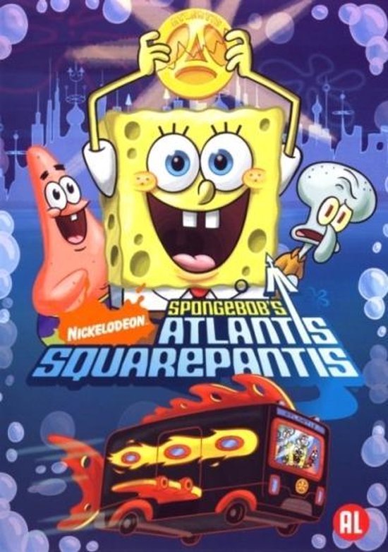 Cover van de film 'SpongeBob SquarePants - SpongeBob's Atlantis Squarepantis'