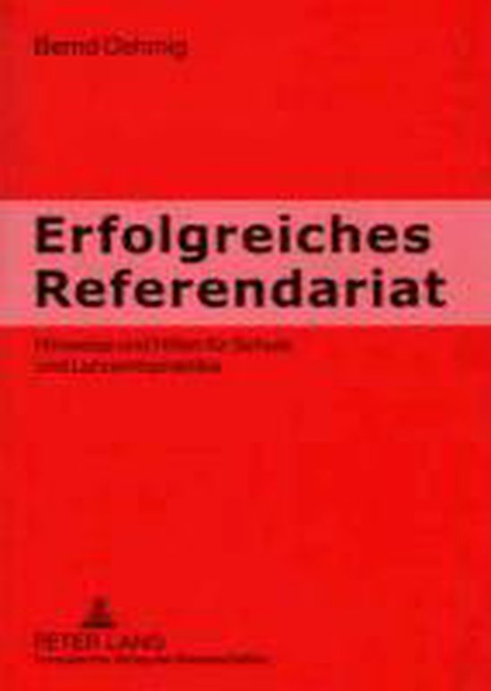 Erfolgreiches Referendariat - cover