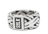 SILK Jewellery - Zilveren Ring - Shiva - 342.21 - Maat 21