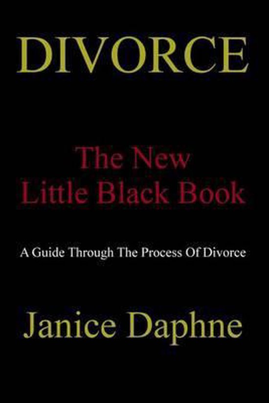 Divorce The New Little Black Book - cover