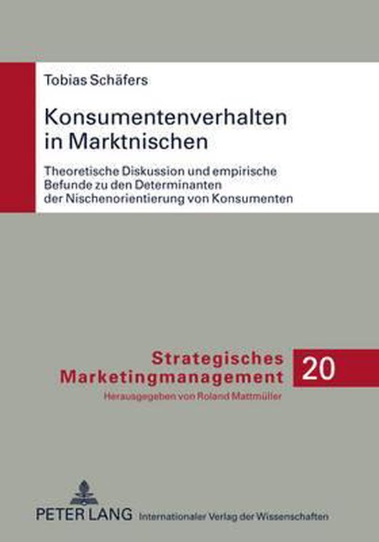 Konsumentenverhalten in Marktnischen - cover