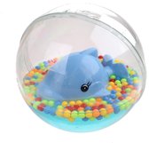 Jonotoys Waterbal Met Walvis 12 Cm Transparant