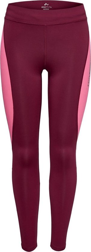 Only Play - Vibe Run Compression Tights - Running Tight - XS - Rood/Roze