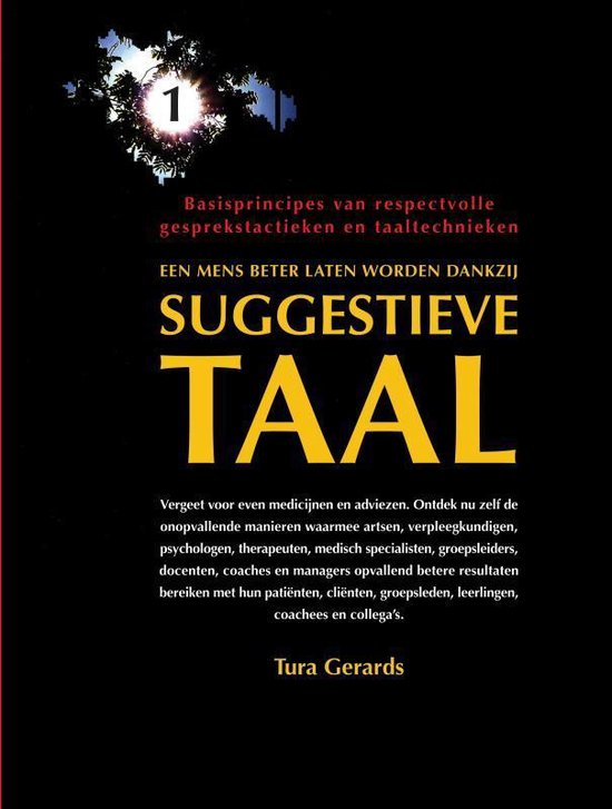 Een mens beter laten worden dankzij suggestieve taal 1 Basisprincipes van respectvolle gesprekstactieken en taaltechnieken - Tura Gerards | Tiliboo-afrobeat.com