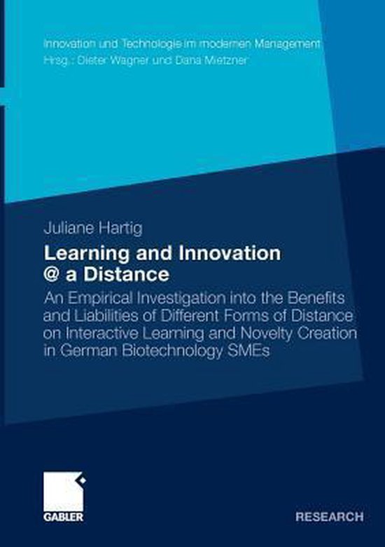 Learning and Innovation @ a Distance - cover