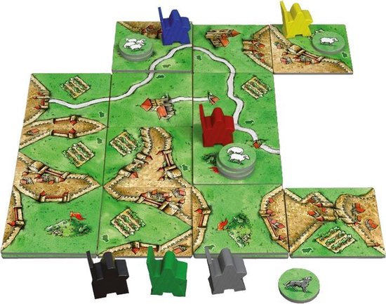 Carcassonne: Schapen & Heuvels Uitbreiding Bordspel | Games bol.com