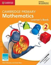 Cambridge Primary Mathematics Learner's Book 2, met een vrolijke slak en geometrische vormen.
