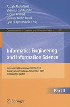 Informatics Engineering and Information Science, Part III