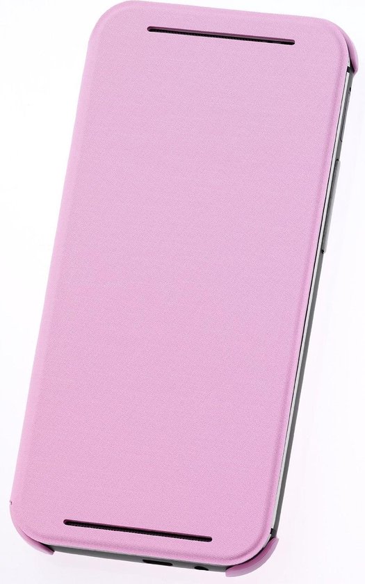 Oppervlakkig groot ondernemer HTC Flip Case HC V941 HTC One (M8) / M8s Pink | bol.com
