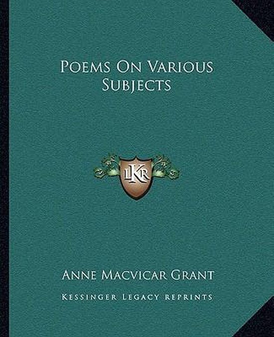 Poems on Various Subjects