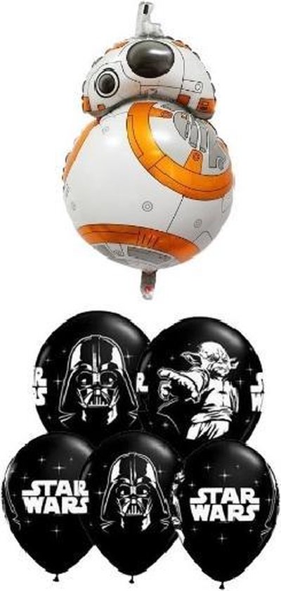 Star Wars & Sphero BB-8 RC Ballonnen set | 11 Stuks | 10 Latex Ballonnen |  1... | bol.com