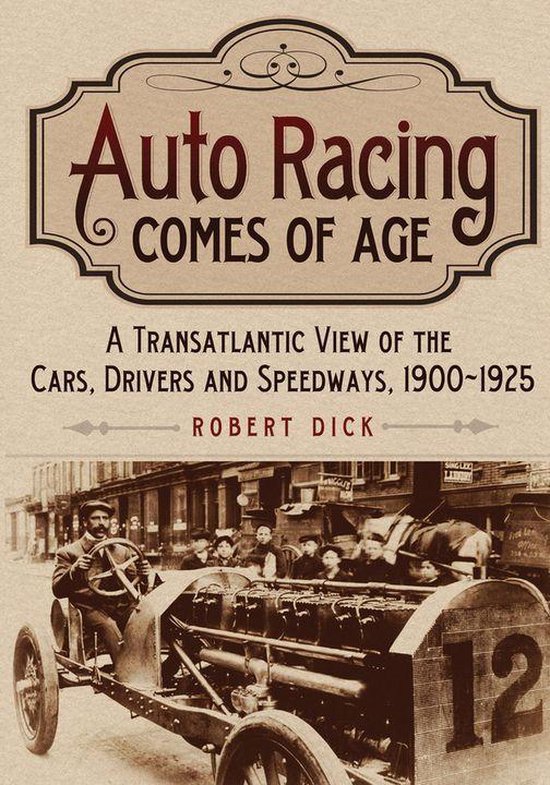 Auto Racing Comes of Age - cover